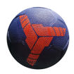 Picture of SportX Rubber Soccer Ball Orange Triangle 360-380G